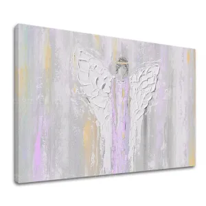 Andělské obrazy na plátně Příjemné setkání (Kolekce Nebeští Strážci)