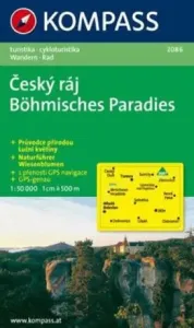 Český ráj, Böhmisches Paradies 1:50 000 / turistická mapa KOMPASS 2086
