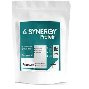 KOMPAVA 4 Synergy Protein 500 g, caffe latte