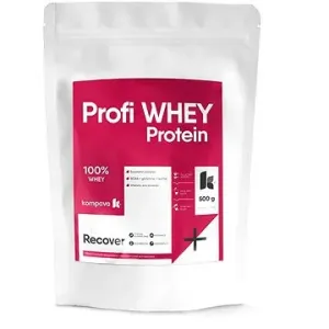 KOMPAVA Profi Whey Protein 500 g, jahoda