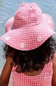 Dětský klobouk Konges Sløjd růžová barva #5862893