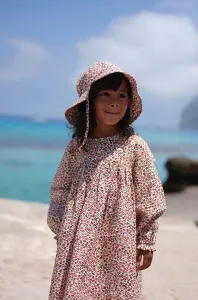 Dětské bavlněné šaty Konges Sløjd růžová barva, mini #6076343