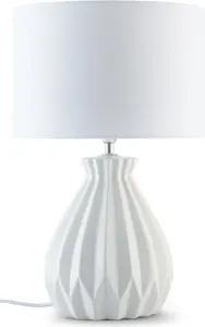 Konsimo Stolní lampa FABO bílá
