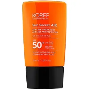 KORFF Sun Secret Ultralehký pleťový fluid SPF 50+ 50 ml