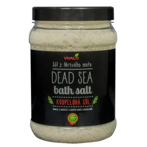 VIVACO Dead Sea Salt Sůl do koupele z Mrtvého moře 1500 g