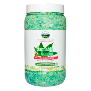 VIVACO Herb Extract Relaxační sůl do koupele s konopím 1200 g