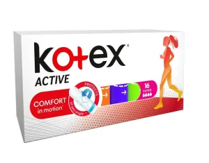 Kotex Tampony Active Super (Tampons) 16 ks
