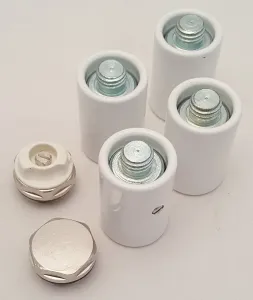 SAPHO Set držáků radiátoru BONDI, bílá NDDC40XT