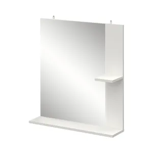 Zrcadlo KORAL bílé #3925142
