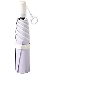 KRAGO Deštník Meow skládací mini plně automatický fialový