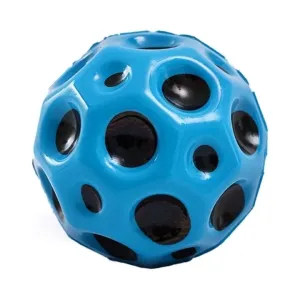 Fidget Crater Ball antistrestový míček | modrá (antistresový skákací)