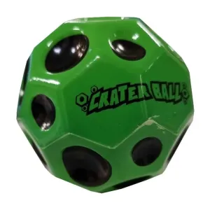 Fidget Crater Ball antistrestový míček | zelená (antistresový skákací)
