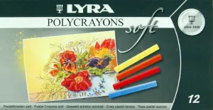 Suché pastely LYRA Polycrayons SET12