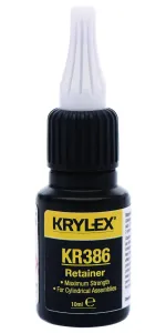 Krylex Kr386, 10Ml Retaining Compound, Bottle, 10Ml, Green