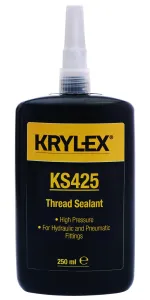 Krylex Ks425, 250Ml Thread Sealant, Bottle, 250Ml, Brown