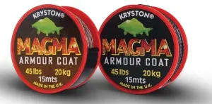 Kryston Návazcová splétaná šňůra Magma 45lb 15m - Brown