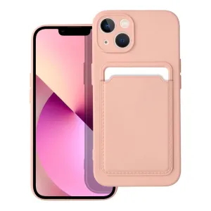 Forcell CARD Case  iPhone 13 růžový