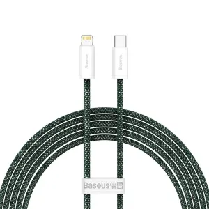 Kabel USB-C na Lightning Baseus Dynamic 2 Series, 20W, 2m (zelený)