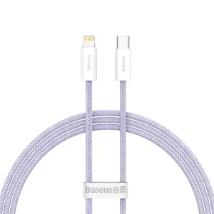 Kabel USB-C na Lightning Baseus Dynamic 2, 20W, 1m (fialový)