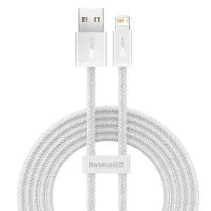 Baseus Dynamic cable USB to Lightning, 2.4A, 1m (White)