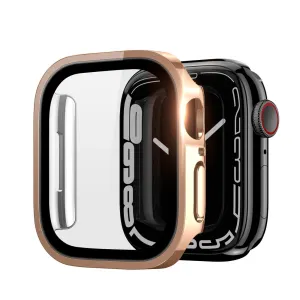 Dux Ducis Hamo pouzdro so sklem na Apple Watch 7 45mm, růžové