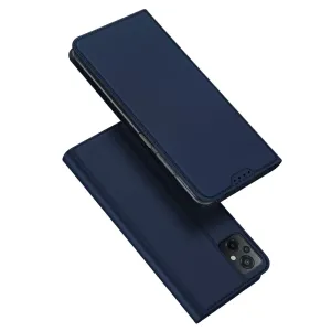 Dux Ducis Skin Pro pouzdro Xiaomi Poco M5 peněženkové pouzdro s klopou modré