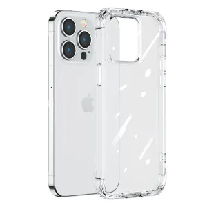 Joyroom Defender Series pouzdro pro iPhone 14 Pro Max pancéřové pouzdro s háčky stojánek transparentní (JR-14H4)
