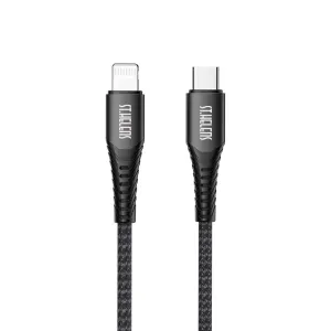 Joyroom MFI USB-C - Lightning cable 2.1A 1.8m black (ST-C04 1,8M Black)