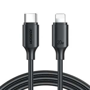 Joyroom USB-C/Lightning Cable 480Mb/s 20W 1m black (S-CL020A9)