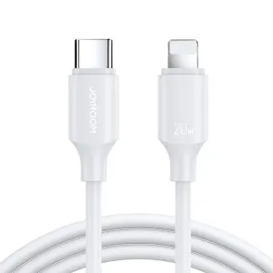 Joyroom USB-C/Lightning Cable 480Mb/s 20W 1m white (S-CL020A9)