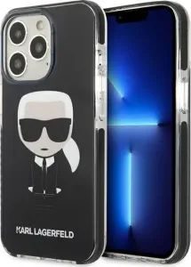 Karl Lagerfeld KLHCP13XTPEIKK Apple iPhone 13 Pro Max hardcase czarny/black Iconik Karl