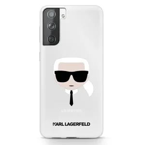Karl Lagerfeld KLHCS21MKTR Samsung Galaxy S21+ Plus hardcase Transparent Karl`s Head