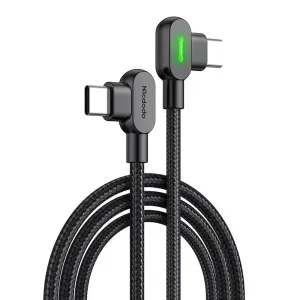Mcdodo Button USB-C/USB-C 60W Cable, 2m (black)