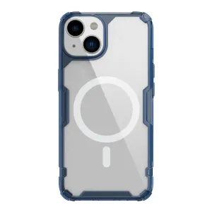 Nillkin Nature Pro Magnetic Case magnetické pouzdro MagSafe pro iPhone 14 Plus modré
