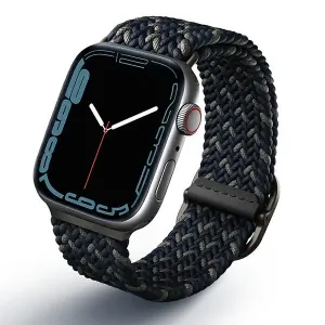 Uniq Aspen Designer Edition řemínek pro Apple Watch 42/44/45/Ultra 49mm tmavě modrý