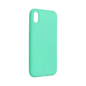 Roar Colorful Jelly Case -  iPhone XR tyrkysový