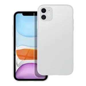Roar Matte Glass Case  -  iPhone 11 (stříbrný)