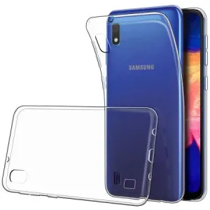 Samsung Galaxy A10 - Průsvitný ultratenký silikonový kryt