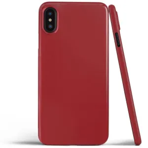 Slim Minimal iPhone X/XS červený