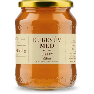 Kubešův med Med květový lesní s lípou 750 g #1158254