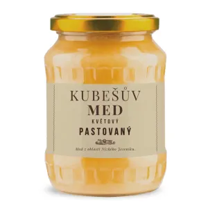 Kubešův med Med květový pastovaný (šlehaný) 480 g #1158257