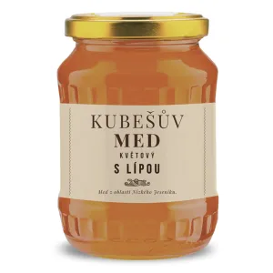 Kubešův med Med květový s lípou 480 g #1158260
