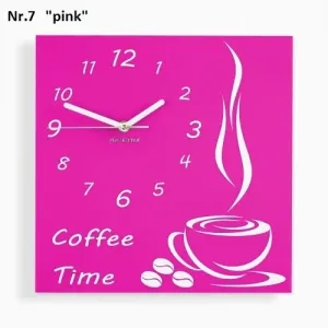Coffee Time nástěnné kuchyňské hodiny #2129924