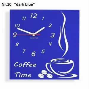 Coffee Time nástěnné kuchyňské hodiny #2129927