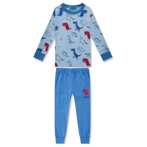 Chlapecké pyžamo - KUGO MP1318, modrá Barva: Modrá, Velikost: 80