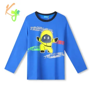Chlapecké triko - KUGO FC0297, modrá Barva: Modrá, Velikost: 116