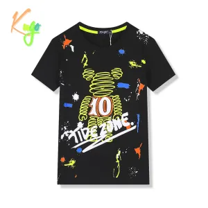 Chlapecké tričko - KUGO FC0272, černá Barva: Černá, Velikost: 146