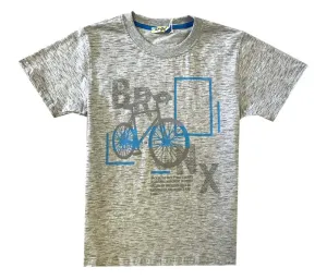 Chlapecké triko-KUGO M0098, šedá Barva: Šedá, Velikost: 116