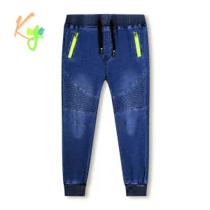 Chlapecké riflové kalhoty - KUGO CK0909, modrá Barva: Modrá, Velikost: 158