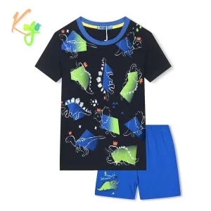 Chlapecké pyžamo - KUGO WT7308, tmavě modrá Barva: Modrá tmavě, Velikost: 104